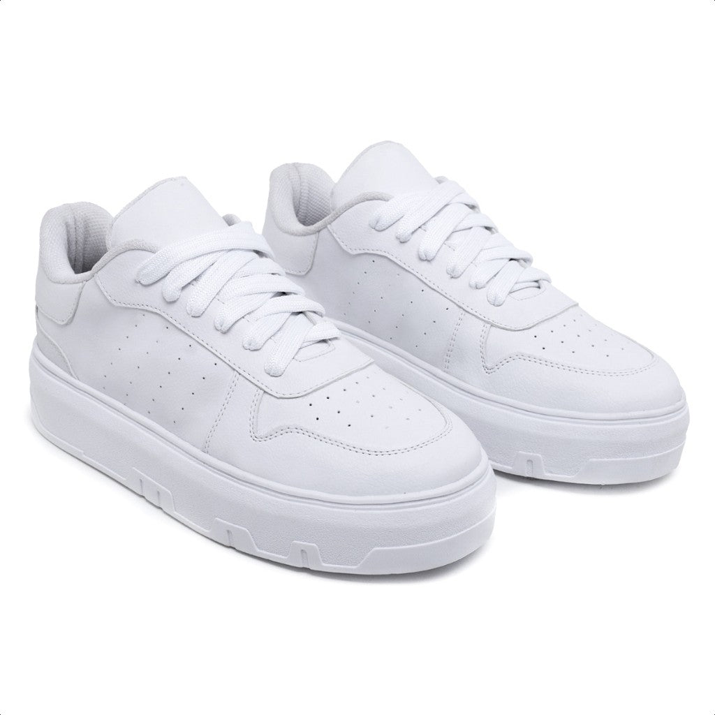 Tênis Feminino Casual Branco - Rosária